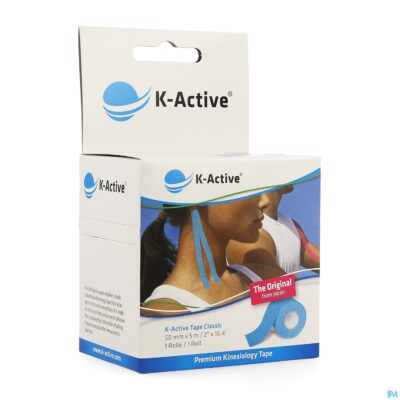 K-active tape blue 5,0cmx5m-2