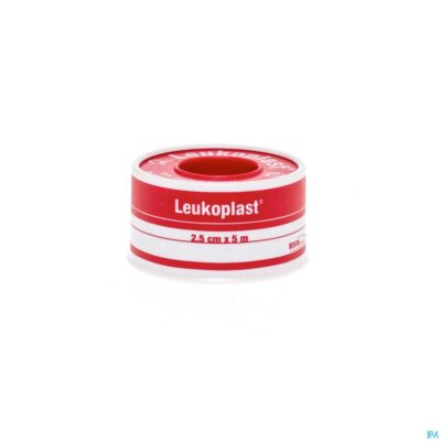 Leukoplast deksel kleefpleist. 2,50cmx5m 1 0152200