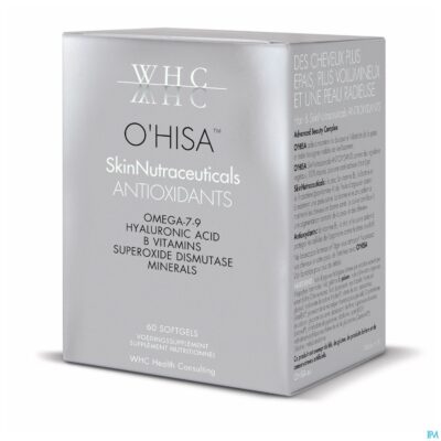 O'hisa skinnutraceuticals antioxidants softgels 60