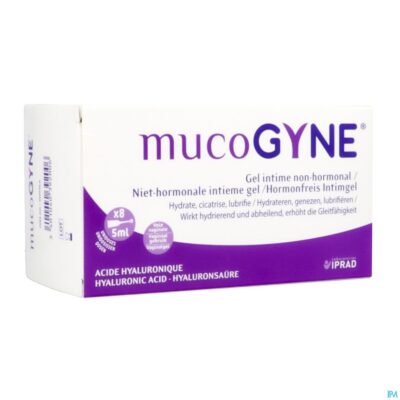 Mucogyne intieme gel n/hormonaal unidose 8x5ml
