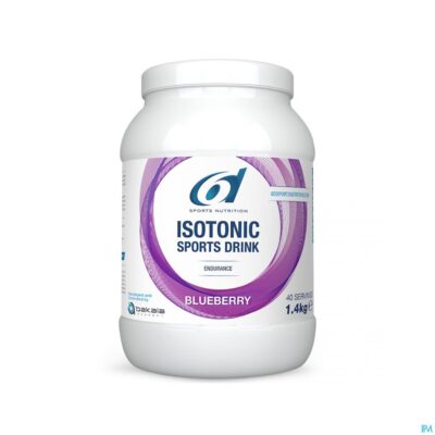 6d sixd isotonic sports drink blueberry 1,4kg