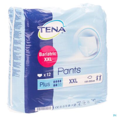 Tena pants bariatric plus xxl 12-2