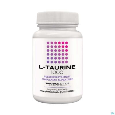 L taurine 1000 comp 60 pharmanutrics