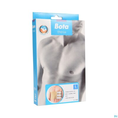 Bota thorax man velcro h 20cm l