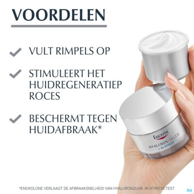 Eucerin hyaluron-filler x3 nachtcreme navul. 50ml-8