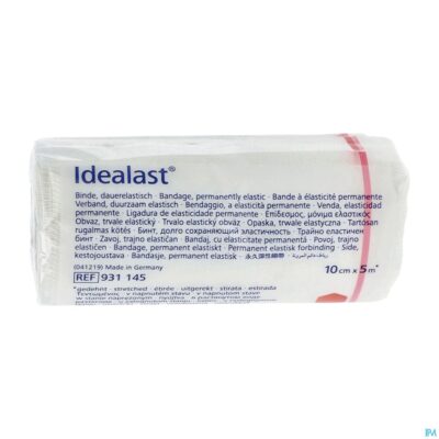 Idealast met haak 10cmx5m wit 1 p/s