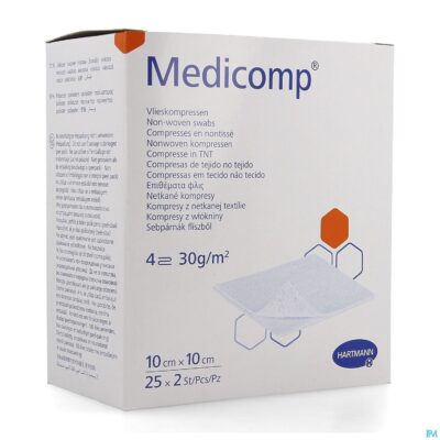 Medicomp kp ster 4l 10x10cm 30g 25x2-2