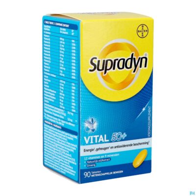 Supradyn vital 50+ filmomh tabl 90