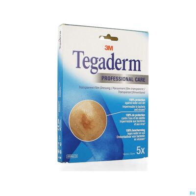Tegaderm 3m film dressing transp 10x12cm 5 1626p