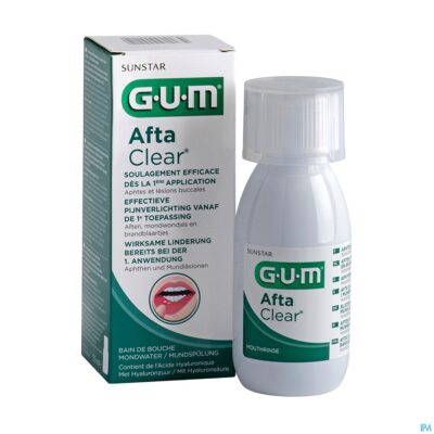 Gum aftaclear mondspoeling 120ml-3