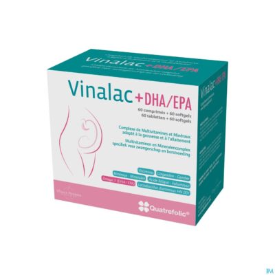 Vinalac dha/epa caps 60 + 60