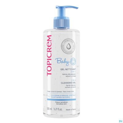 Topicrem baby reinigingsgel 2in1 fl 500ml