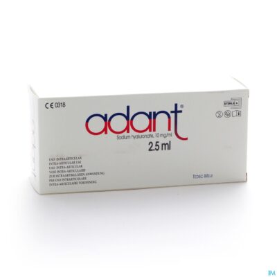 Adant opl 1% inj intra articul. 3 x 2,5ml