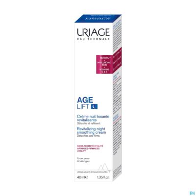 Uriage age creme nuit lissante revitalisante 40ml