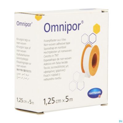 Omnipor 1,25cmx5m 1 p/s