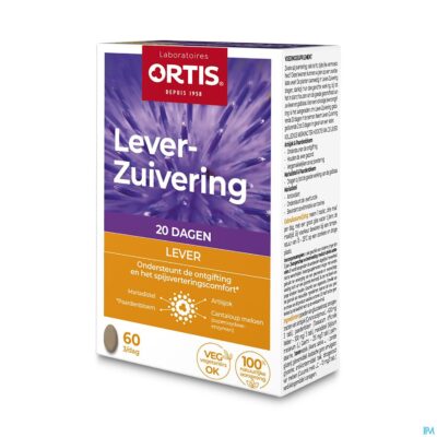 Ortis zuiverend lever comp 4x15