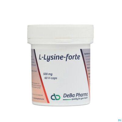 L-lysine forte caps 60 deba