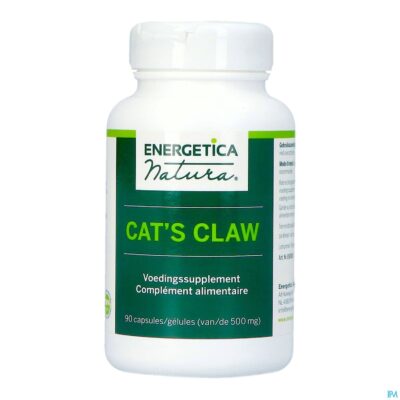 Cats claw energetica caps 90x500mg