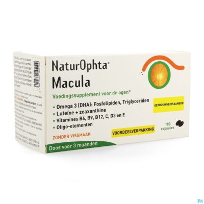 Naturophta macula nf caps 180 verv.3550373