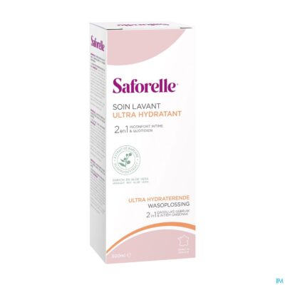 Saforelle ultra hydraterende wasverzorging 500ml