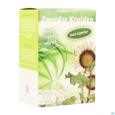Zweedse kruiden + kamfer 90,2g fag