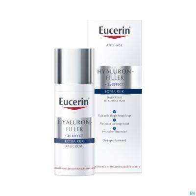 Eucerin hyaluron filler extra rijk dagcreme 50ml