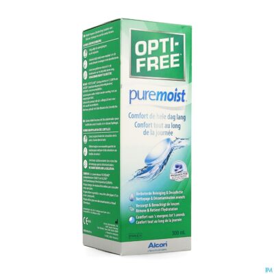 Opti-free puremoist m.purpos.desinf.1x300ml+etui