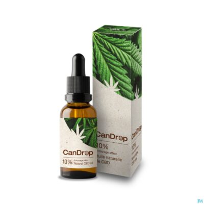 Candrop 10% cbd olie 10ml cbx medical