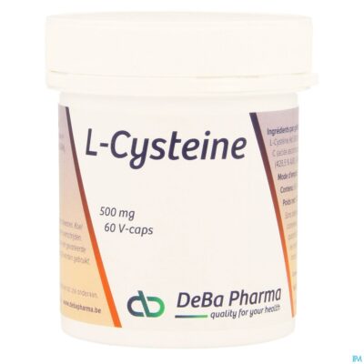 L-cysteine 500mg + vit c-b6 v-caps 60 deba-2
