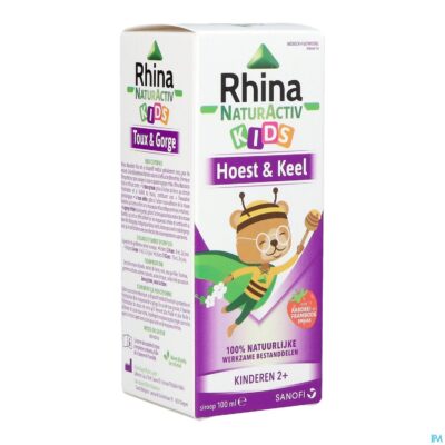 Rhina natur activ hoest kids siroop 100ml