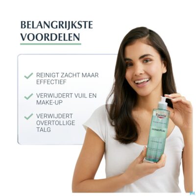 Eucerin dermopure reinigingsgel 400ml-6