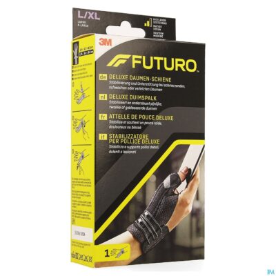 Futuro deluxe duimspalk 45844, zwart large/extra large