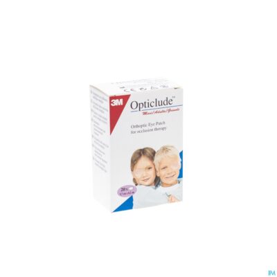 Opticlude 3m oogkompres stand 82mmx57mm 20 1539