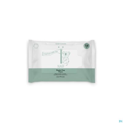 Naif plastic free wipe 54
