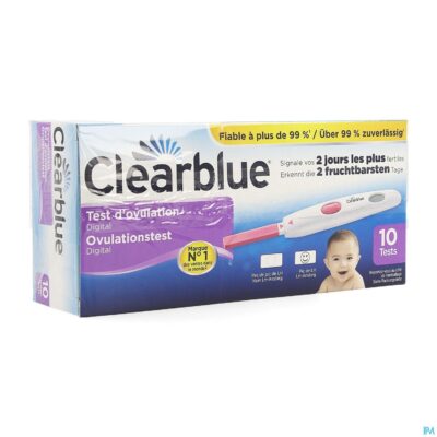 Clearblue digital ovulatietest 10