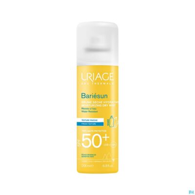 Uriage bariesun ip50+ mist droog spray 200ml