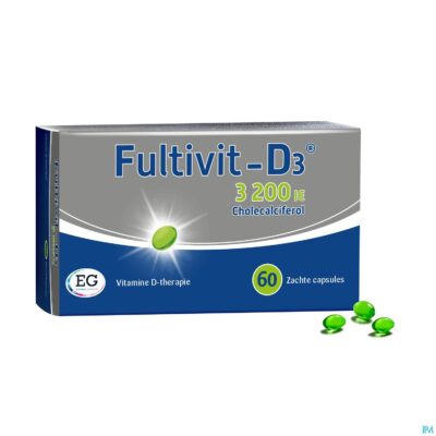 Fultivit-d3  3200ie caps zacht 60-2