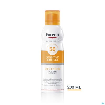 Eucerin sun invisible mist dry touch ip50+ 200ml-8