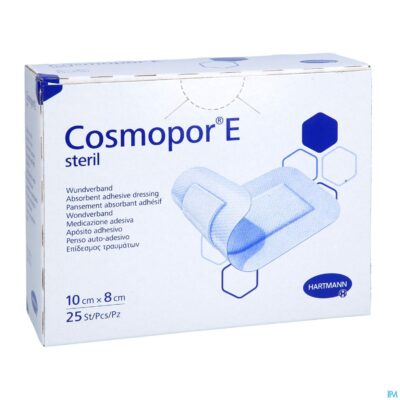 Cosmopor e latexfree 10x8cm 25 p/s