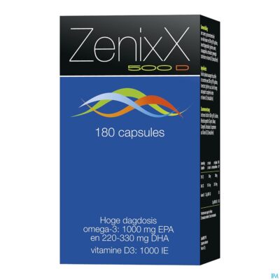Zenixx 500 d caps 180-2