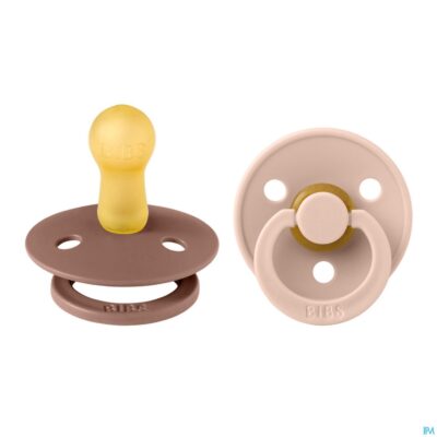 Bibs 2 fopspeen duo woodchuck blush-2