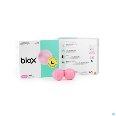 Blox natuurlijke was oordopjes 10 paar-3
