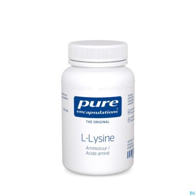 Pure encapsulations l-lysine aminozuur caps 90