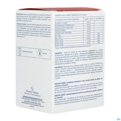 Ducray anacaps expert progres. haarutival caps 90-2