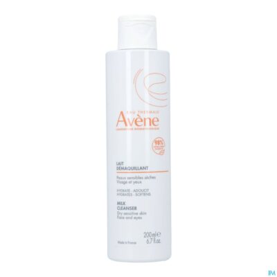 Avene essentiels milde reinigingsmelk 200ml