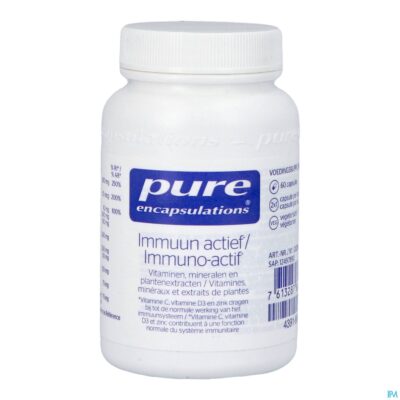 Pure encapsulations immuun actief caps 60