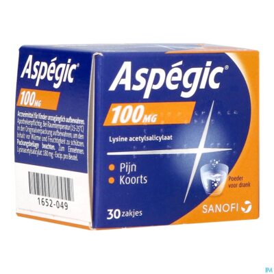 Aspegic 100 pulv 30x 100mg