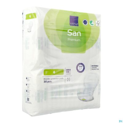 Abena san premium 4 anatomische luier 30