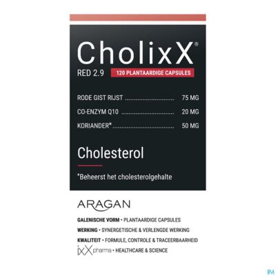 Cholixx red 2.9 caps 120-3