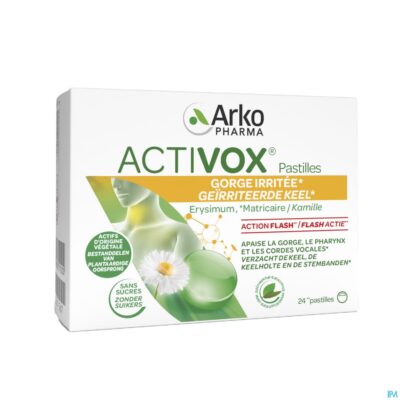 Activox verzachtend keel munt-eucalyptus past 24